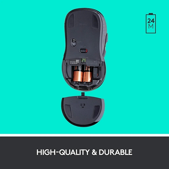 Logitech M510 Wireless Computer Mouse - Picture 8 of 9